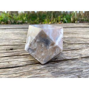 Vintage marble Geometric Paperweight Desk Decor